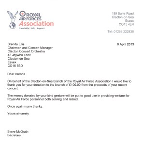 RAF_Clacton_letter