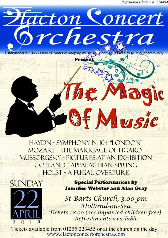 cco poster Magic of Music 2018